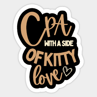 cpa with of kitty love Sticker